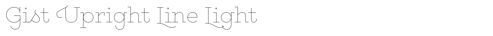 Gist Upright Line Light image